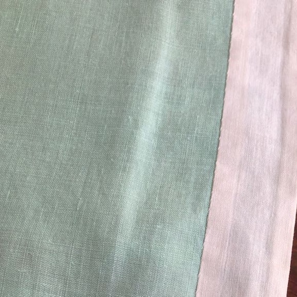 Vintage Hand Applique Tablecloth & 4 Napkins Green & Grey 40s Southern Belle - Picture 5 of 13